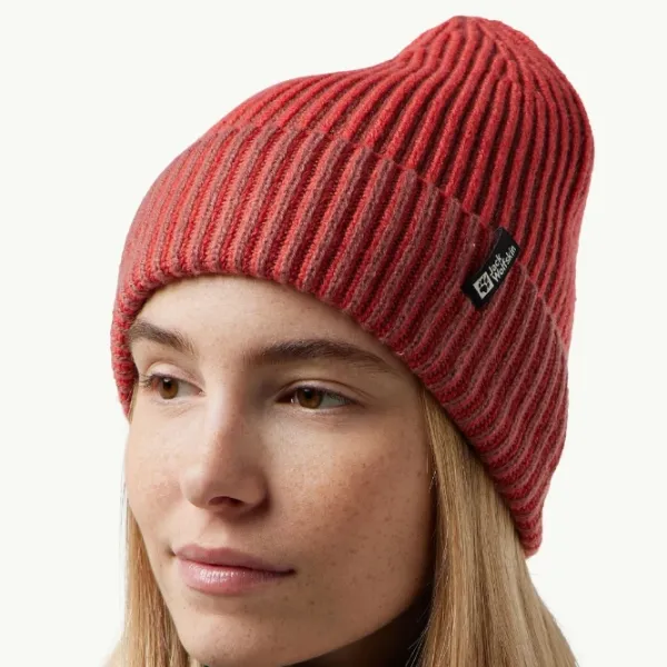 Căciulă unisex Jack Wolfskin JWA60121J0127  Red photo 2 Căciulă unisex Jack Wolfskin JWA60121J0127  Red photo 2