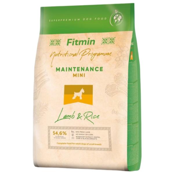 Корм для собак сухой Fitmin Mini Adult  14 кг / Ягненок, рис photo 1 Корм для собак сухой Fitmin Mini Adult  14 кг / Ягненок, рис photo 1