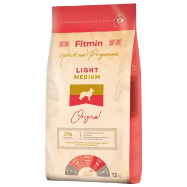 Hrană pentru câini uscată Fitmin Puppy Medium  12 kg / Găină photo 1