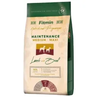 Корм для собак сухой Fitmin Medium Maxi Maintenance  2.5 кг / Ягненок, говядина