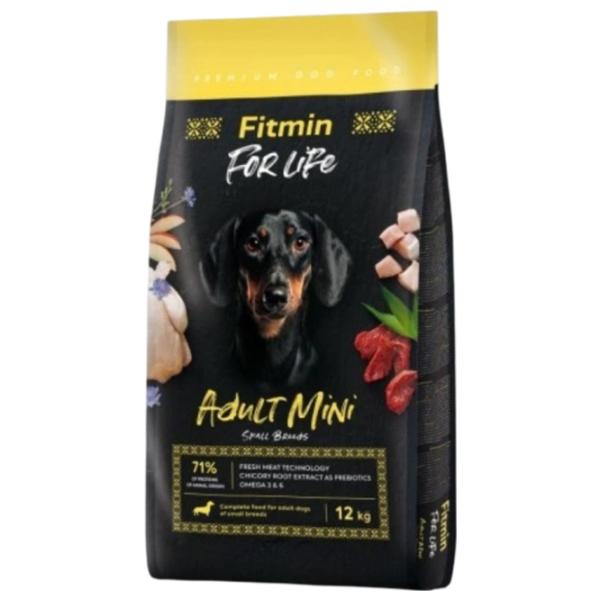Hrană pentru câini uscată Fitmin For Life  12 kg / Carne  photo 1 Hrană pentru câini uscată Fitmin For Life  12 kg / Carne  photo 1