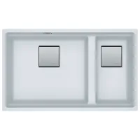 Chiuvetă Franke KNG 120 76 x 46 / Piatră artificială / Bianco