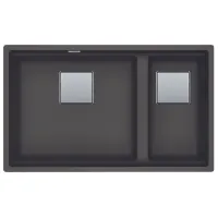 Кухонная мойка Franke KNG 120 76 x 46 / Искусственный камень / Серый