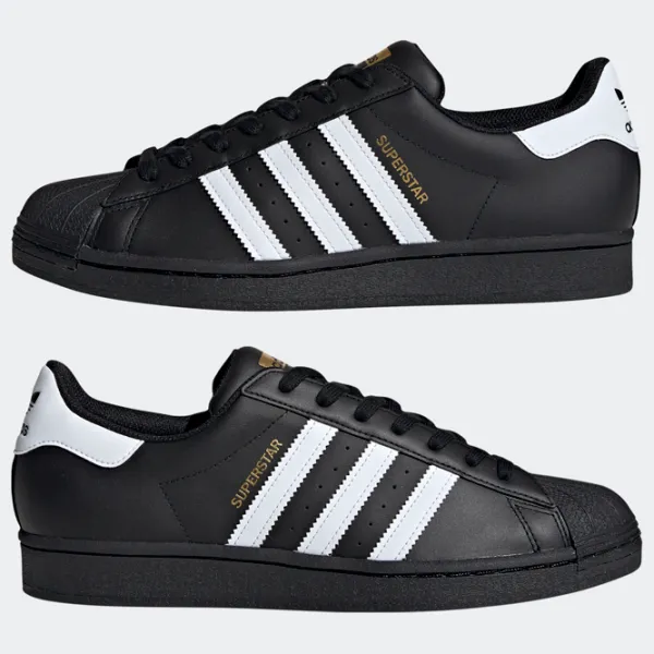 Ghete pentru bărbați Adidas Superstar 48 / Black photo 3