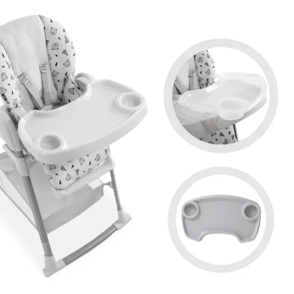 Scaun de masă Hauck 3in1 Sit N Relax (4007923665527) / 0 luni / Gray  photo 10