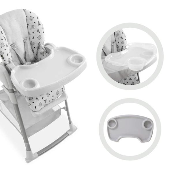 Scaun de masă Hauck 3in1 Sit N Relax (4007923665527) / 0 luni / Gray  photo 10