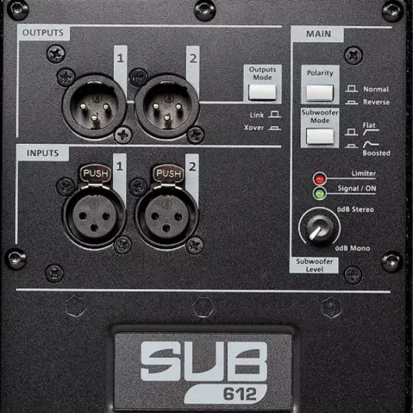 Subwoofer activ dB Technologies Sub 612 Cu fir / 1200 W / 129 dB /  photo 7
