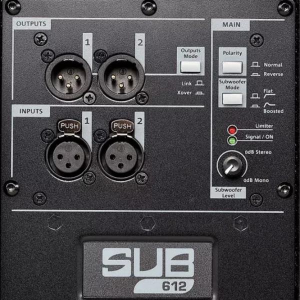 Subwoofer activ dB Technologies Sub 612 Cu fir / 1200 W / 129 dB /  photo 7