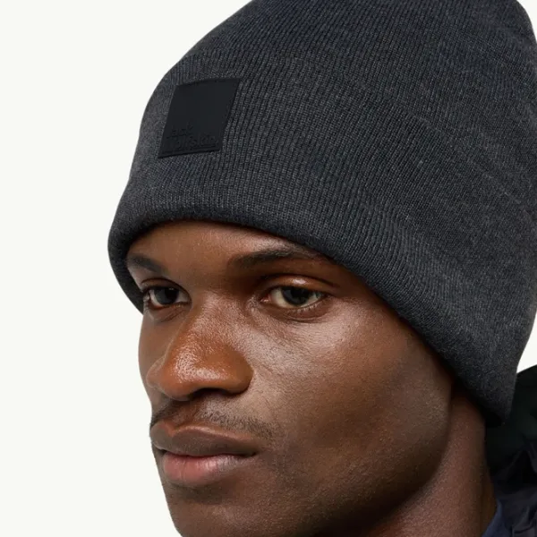 Căciulă unisex Jack Wolfskin JWA601046350  Dark Gray photo 3 Căciulă unisex Jack Wolfskin JWA601046350  Dark Gray photo 3