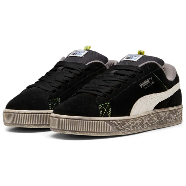 Ghete pentru bărbați Puma Suede Xl Sk8Er 40 / Black photo 1