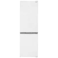 Frigider SHARP SJNBA05DMXWDEU cu congelator jos 270 l / 180 cm / White