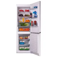 Frigider SHARP SJNBA05DMXWDEU cu congelator jos 270 l / 180 cm / White photo 2