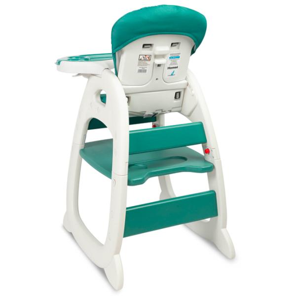 Стульчик для кормления Caretero Homee (5908310395791) / 6 месяцев / Зеленый  photo 5 Стульчик для кормления Caretero Homee (5908310395791) / 6 месяцев / Зеленый  photo 5