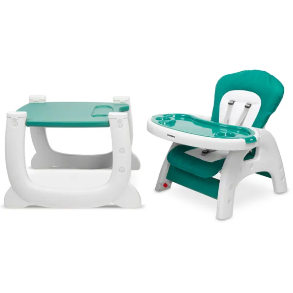 Стульчик для кормления Caretero Homee (5908310395791) / 6 месяцев / Зеленый  photo 8 Стульчик для кормления Caretero Homee (5908310395791) / 6 месяцев / Зеленый  photo 8