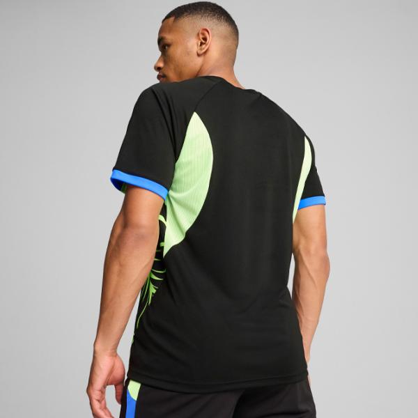 Tricou pentru bărbați Puma individualLIGA Graphic Jersey 100% poliester / Black photo 4