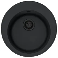 Chiuvetă Franke ROG 610 51 x 51 / Compozit / Black