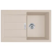 Chiuvetă Franke S2D 611-78 78 x 50 / Piatră artificială / Beige