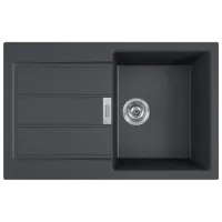 Chiuvetă Franke S2D 611-78 78 x 50 / Piatră artificială / Black
