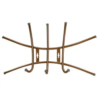 Вешалка Nika Premium 1 ВНП1 Металл / Коричневый