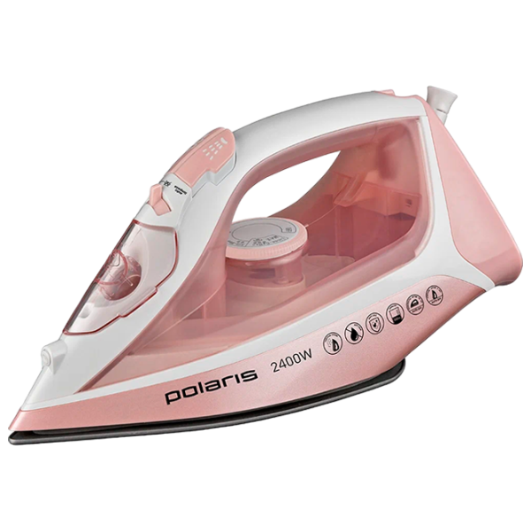 Утюг Polaris PIR2497AK Классический / 2400 Вт / Розовый photo 1