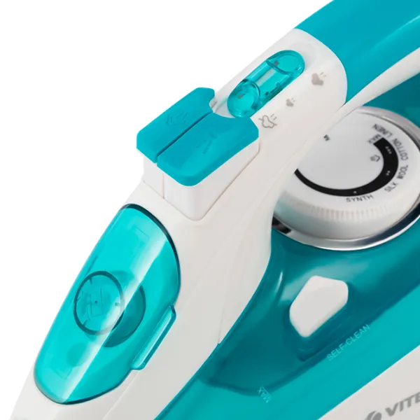 Fier de călcat Vitek VT-8355 Clasic / 2600 W / Blue photo 2