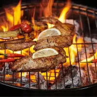 Мангал GardenLine BBQ5276 Брикеты, уголь / Портативный photo 6