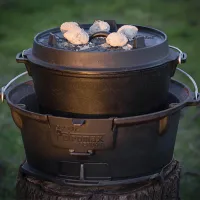Мангал Petromax Barbecue Grill tg3 Брикеты, уголь / Мобильный photo 5