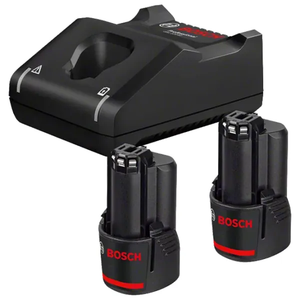 Set acumulatori și încărcător Bosch 1600A019R8  Li-Ion / 2 Ah / 12 - 40 V photo 1
