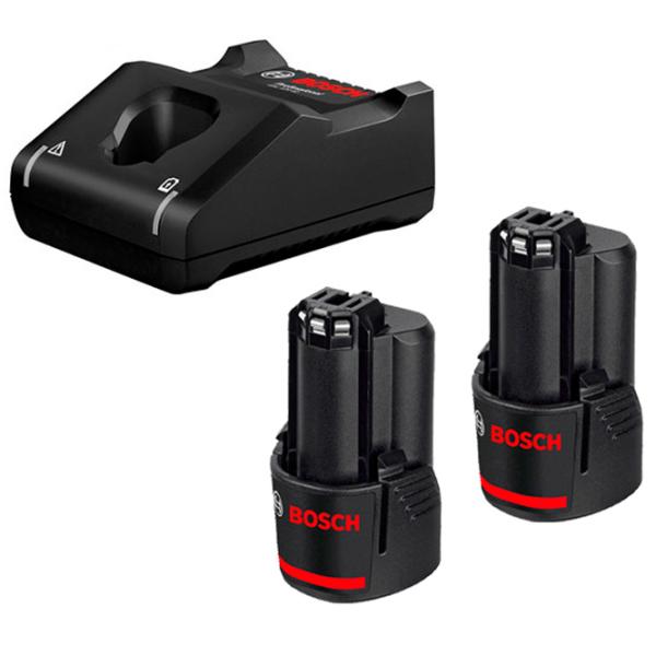 Set acumulatori și încărcător Bosch 1600A019RD  Li-Ion / 3 Ah / 12 - 40 V photo 1