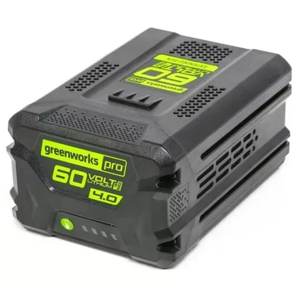 Аккумулятор для инструментов Greenworks G60B4  Li-Ion / 4 Ач / 60 В photo 1