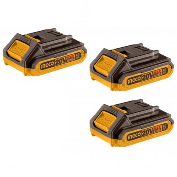 Acumulator pentru instrumente INGCO COSLI240311 Li-Ion / 2 Ah / 20 V photo 1
