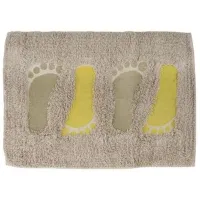 Covoraș de baie MSV 41092  Poliester / Beige