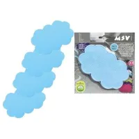 Covoraș de baie MSV 40593  PVC / Light Blue