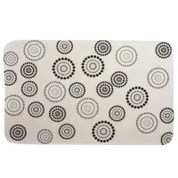 Коврик для ванной MSV 40397  Полиэстер / Бежевый