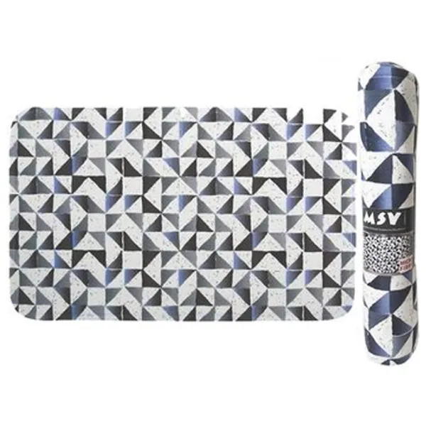 Коврик для ванной MSV 40835  Полиэстер / Grey photo 2