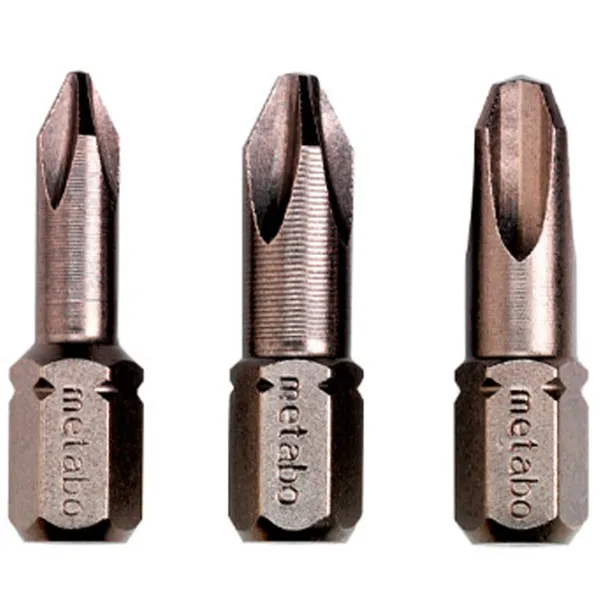 Набор бит Metabo 628537000 Количество в наборе - 3 photo 2
