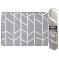 Коврик для ванной MSV 40869  Полиэстер / Бежевый