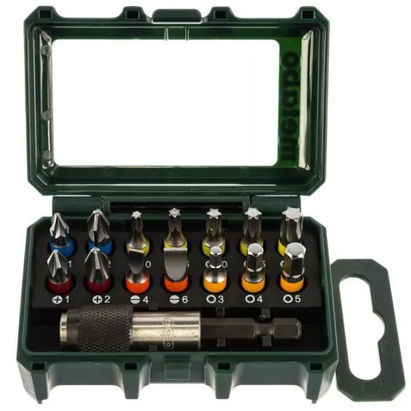 Набор бит Metabo 626703000 Количество в наборе - 15 photo 1