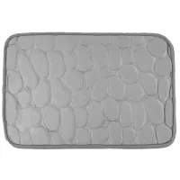 Covoraș de baie Tadar 00769282  Poliester / Grey