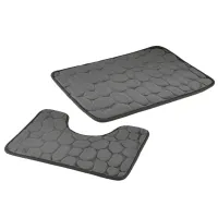 Covoraș de baie Tadar 00769232  Poliester / Dark Grey