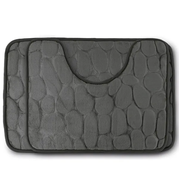 Коврик для ванной Tadar 00769232  Полиэстер / Dark Grey photo 3