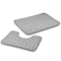 Коврик для ванной Tadar 00769240 Полиэстер / Grey photo 2