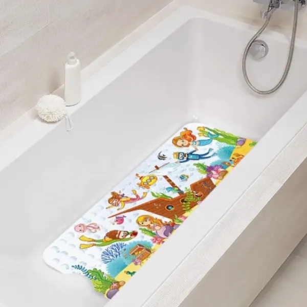 Covoraș de baie 4Play Seabed  PVC / Multicolor photo 2