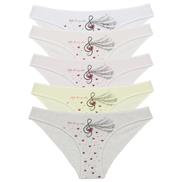 Chiloți pentru femei Donella 218022  M / Multicolor / Slip photo 1