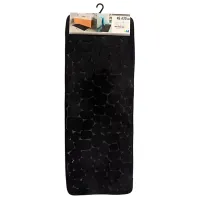 Коврик для ванной Tendance 49817  Полиэстер / Черный