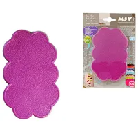 Covoraș de baie MSV 40430  Cauciuc / Purple