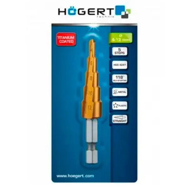 Сверло Hoegert HT6D321 HSS photo 2