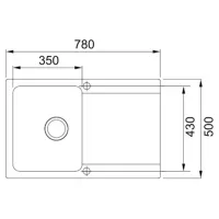 Кухонная мойка Franke OID 611 78 x 50 / Композитный / Черный photo 2