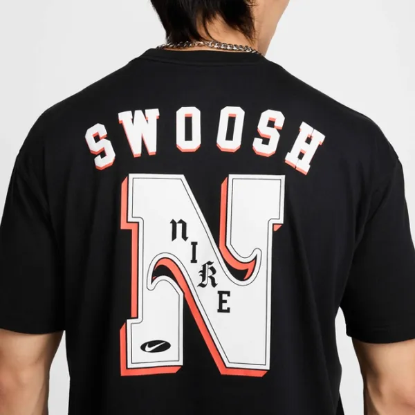 Tricou pentru bărbați Nike M Nsw Tee M90 Oc Lbr Dna 100% bumbac / Black photo 5