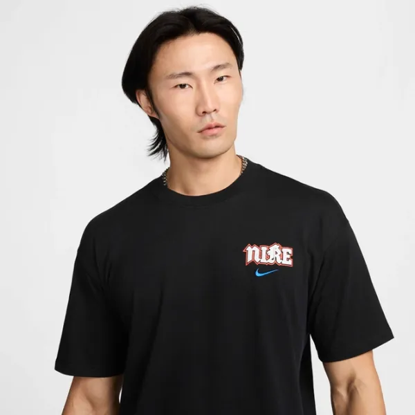 Tricou pentru bărbați Nike M Nsw Tee M90 Oc Lbr Dna 100% bumbac / Black photo 6
